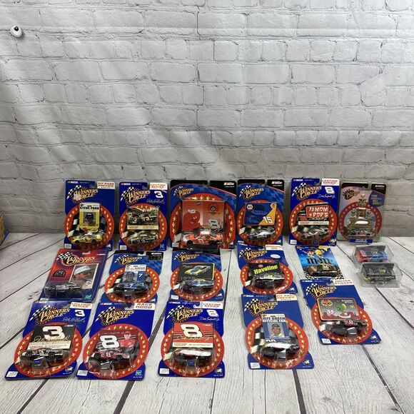 Lot‎ of 18 Assorted NASCARS, Winners Circle, Hot Wheels. N.I.P. - Picture 1 of 4